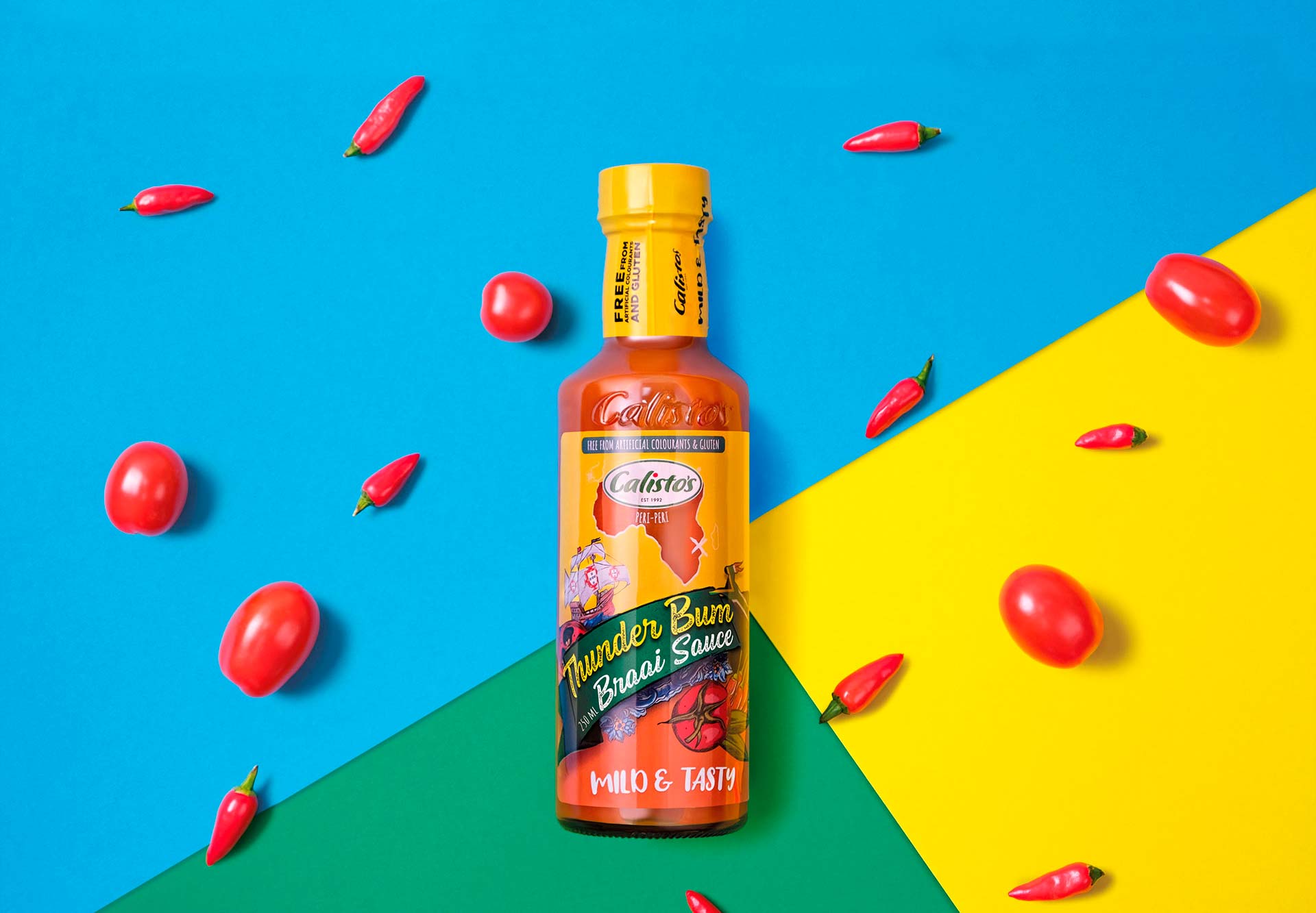 Calisto's peri-peri sauce range
